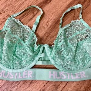 Hustler Hollywood Mint Lace Bralette